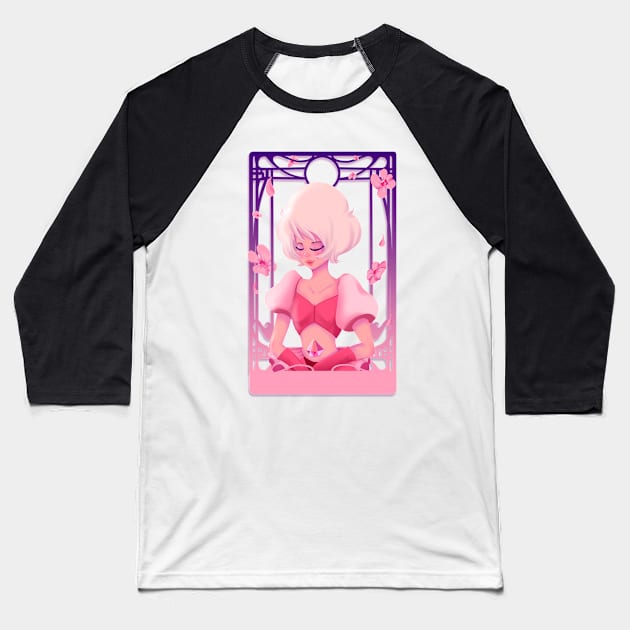 pink diamond steven universe art novue Baseball T-Shirt by koneko